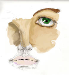 Realistic Eye Coloured Part 1