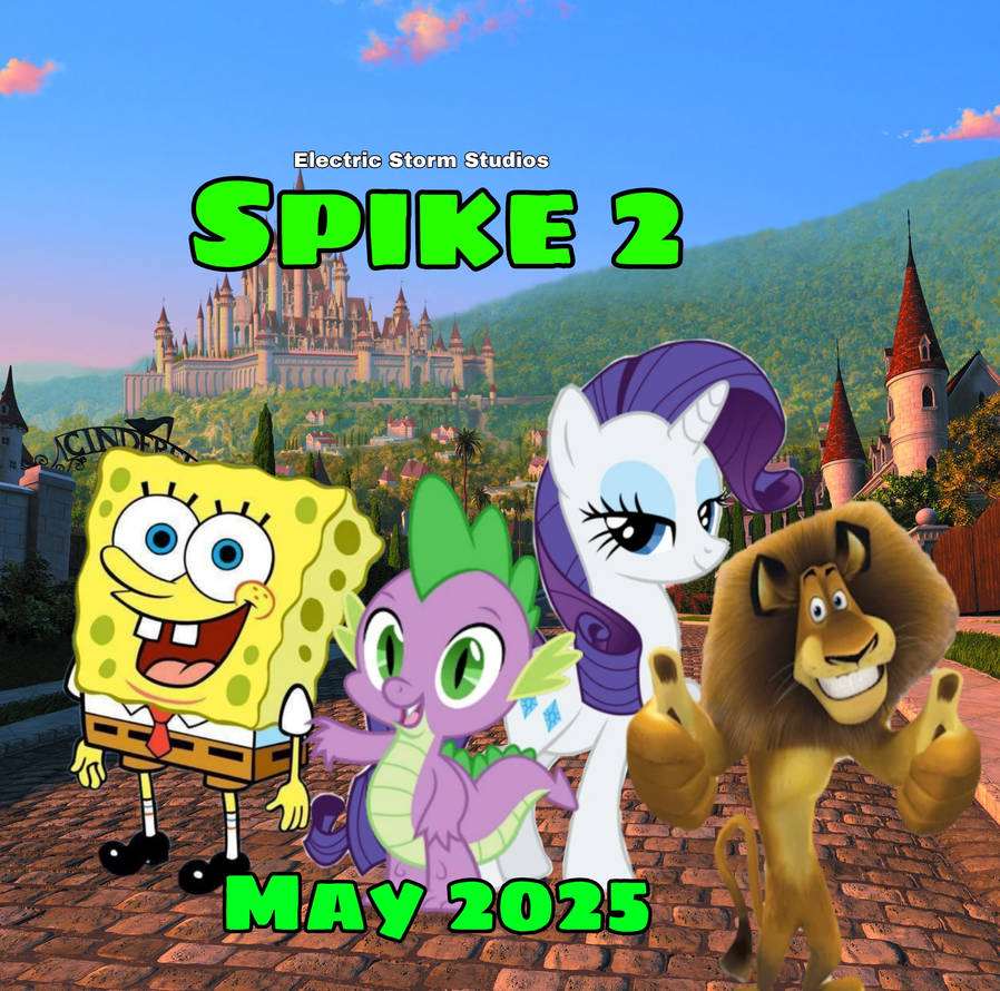 Spike 2 (Shrek 2) official poster 2 by ElectricStormStudios on DeviantArt