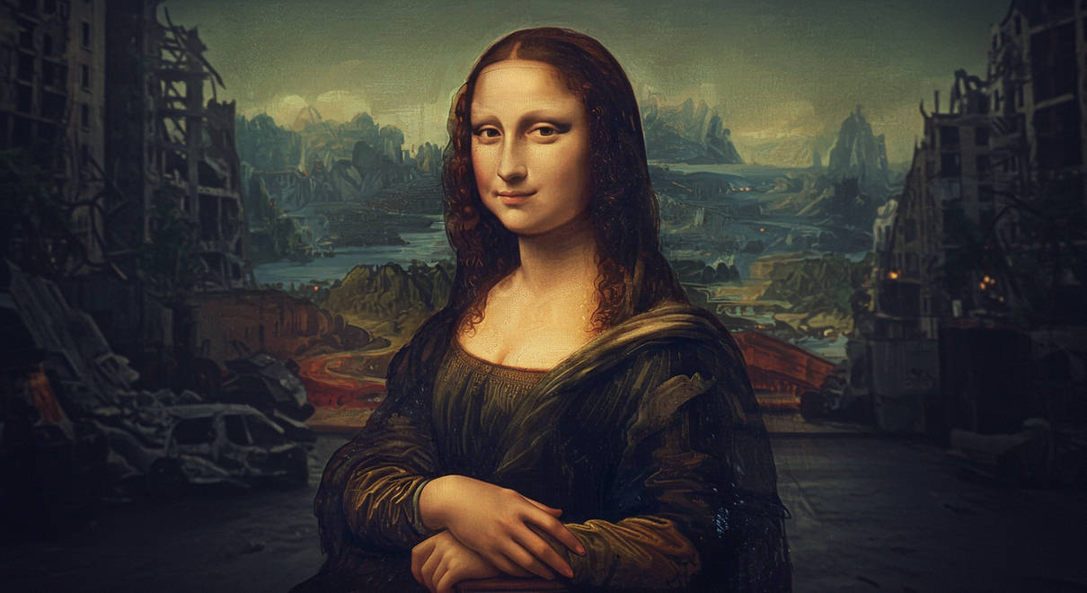 Monal Lisa Python Monal Lisa Painting by Tziaps on DeviantArt