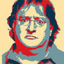 Gabe Newell Poster