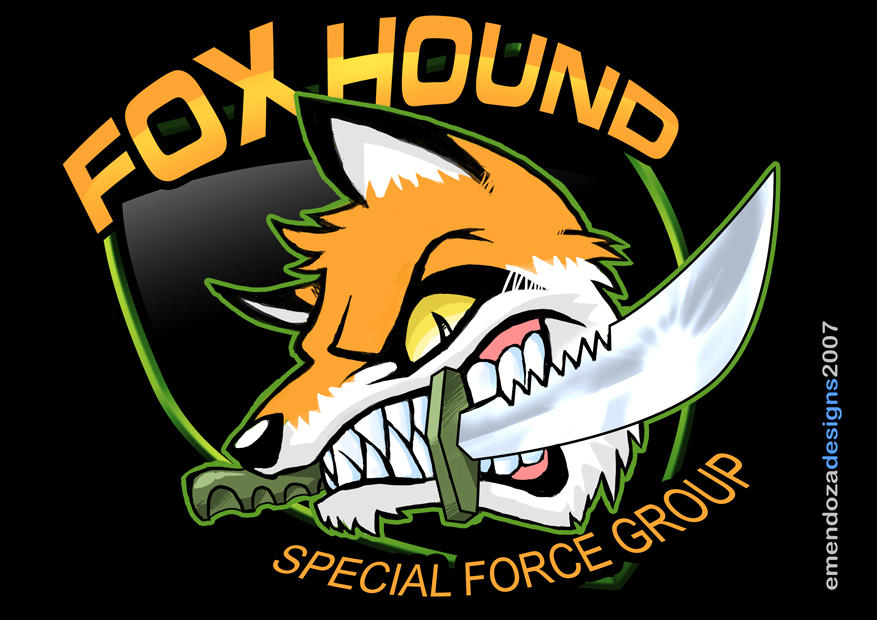 Fox hound. Metal Gear Solid Foxhound. Лиса для клана. Foxhound эмблема. Название кланов лисы.