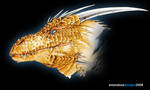 Golden Dragon by TORA-KUN