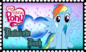 Rainbow Dash Stamp