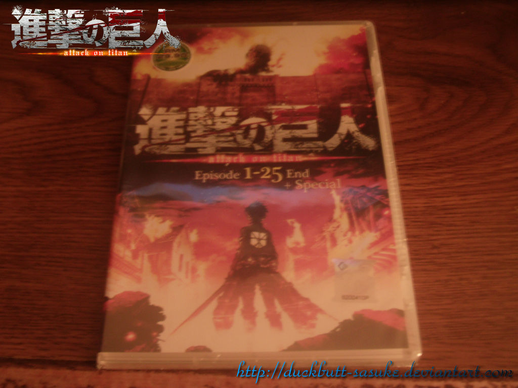 Attack on Titan Official DVD