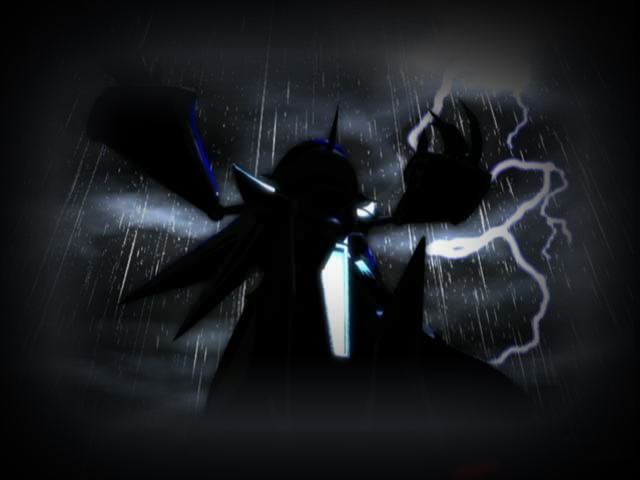 81320 - safe, artist:ravencorona, metal sonic (sonic), neo metal sonic ( sonic), dragon, fictional species, robot, anthro, sega, sonic heroes, sonic  the hedgehog (series), 2020, acrylic, apocalypse, badass, blue body, boss,  cloud, epic