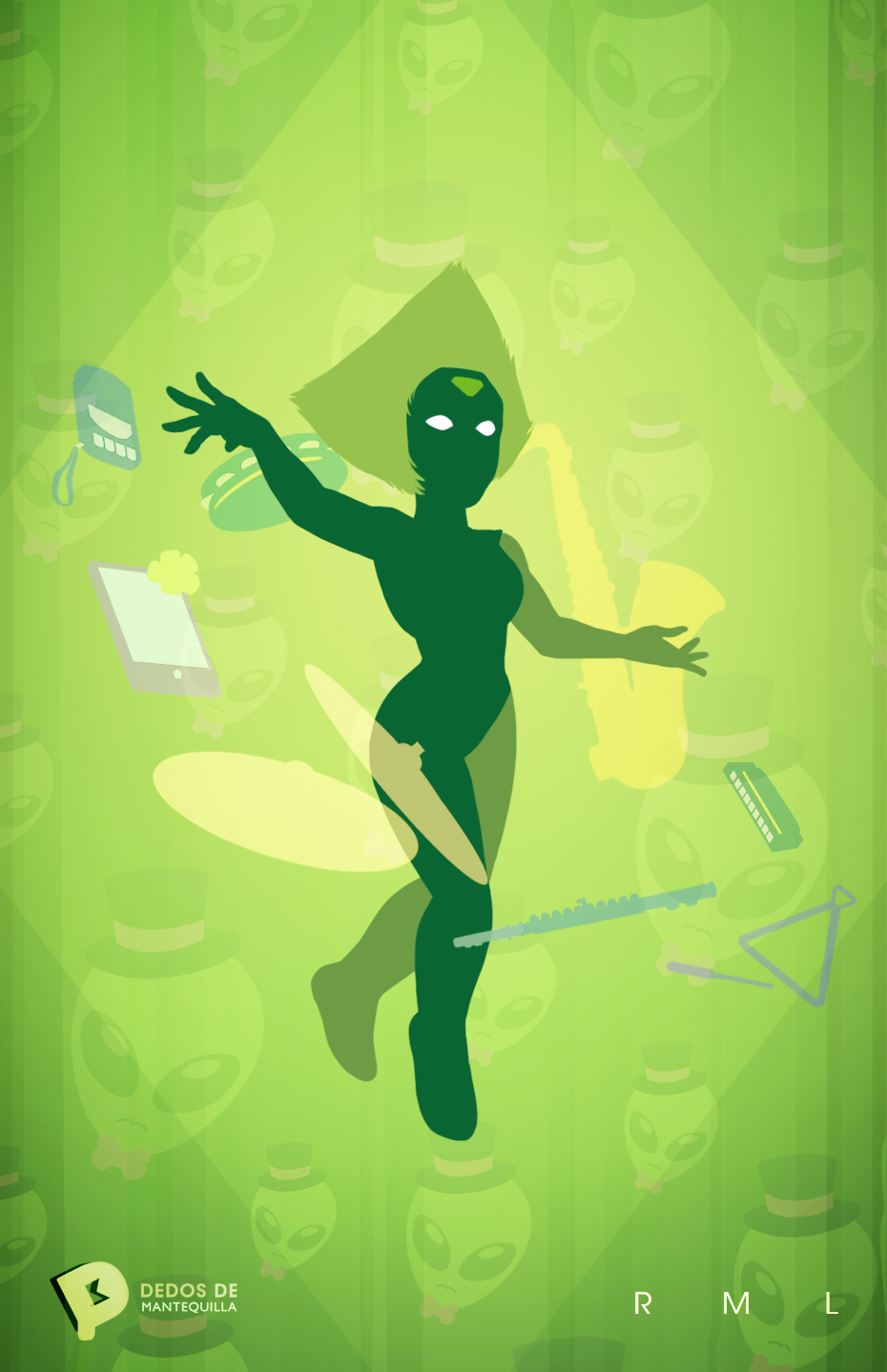 Peridot Silhouette