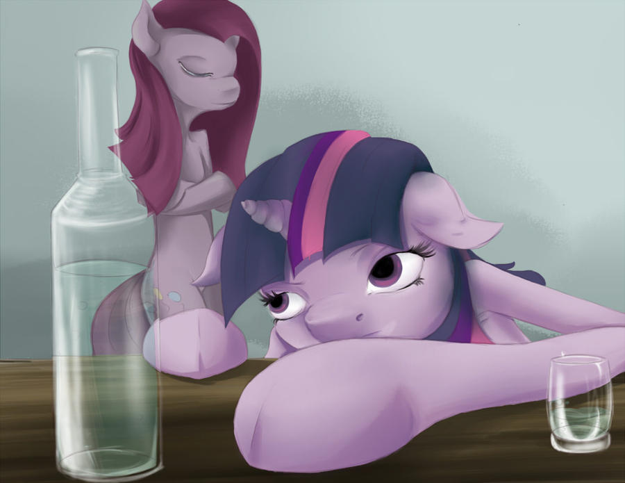 Twilight and Pinkamena