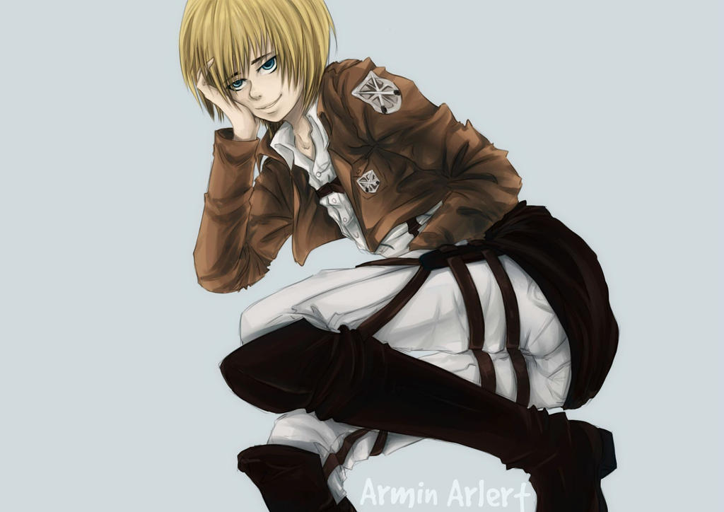 Armin by InsanitylittleRed on DeviantArt