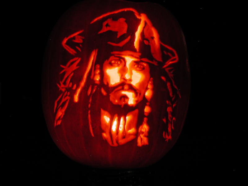 Captain Jack Pumpkin Carving