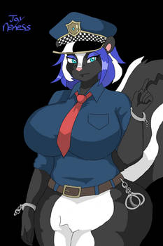 Bridget the Skunk cop