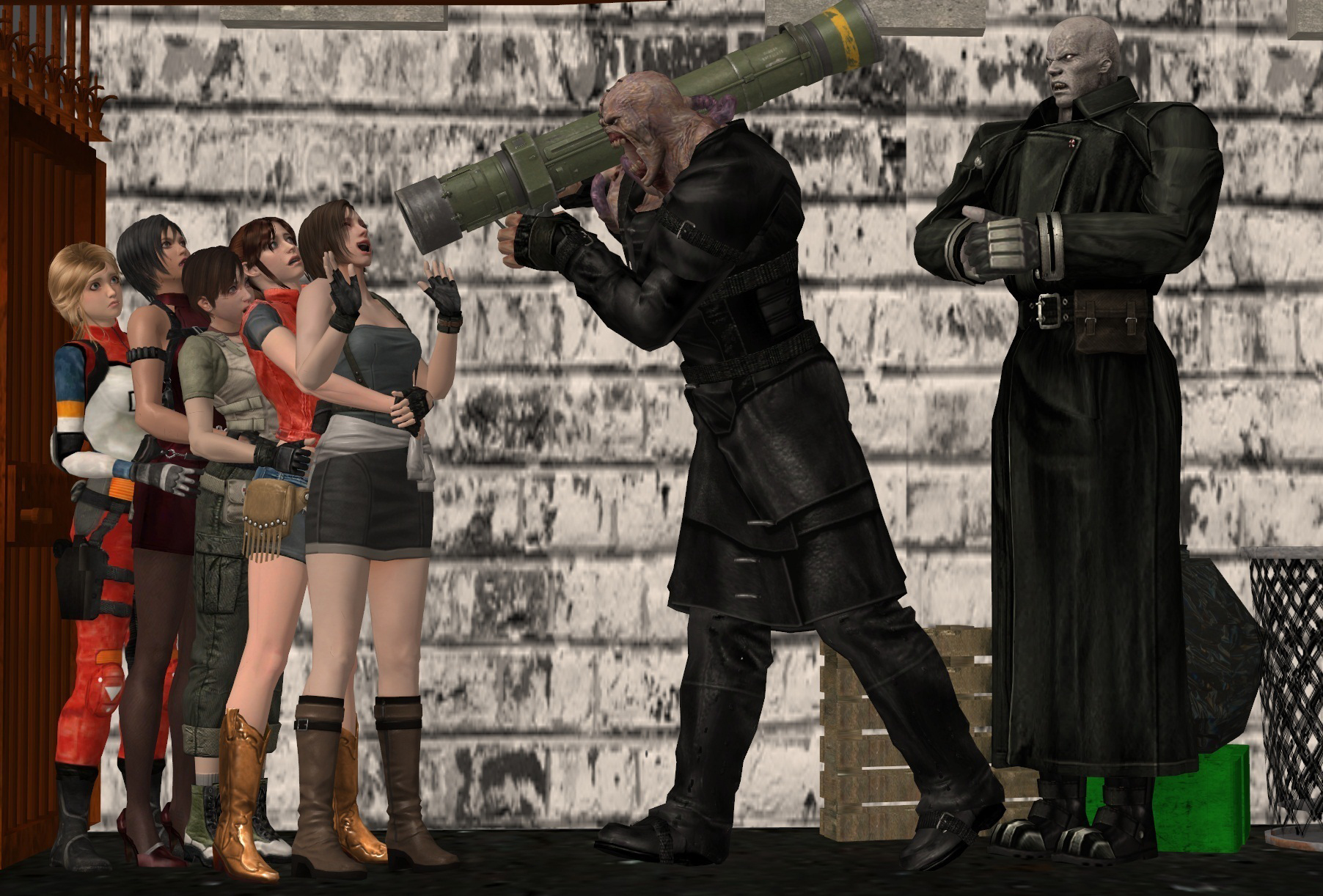 Resident Evil 4' Chicas de RE6 mod by lezisell on DeviantArt