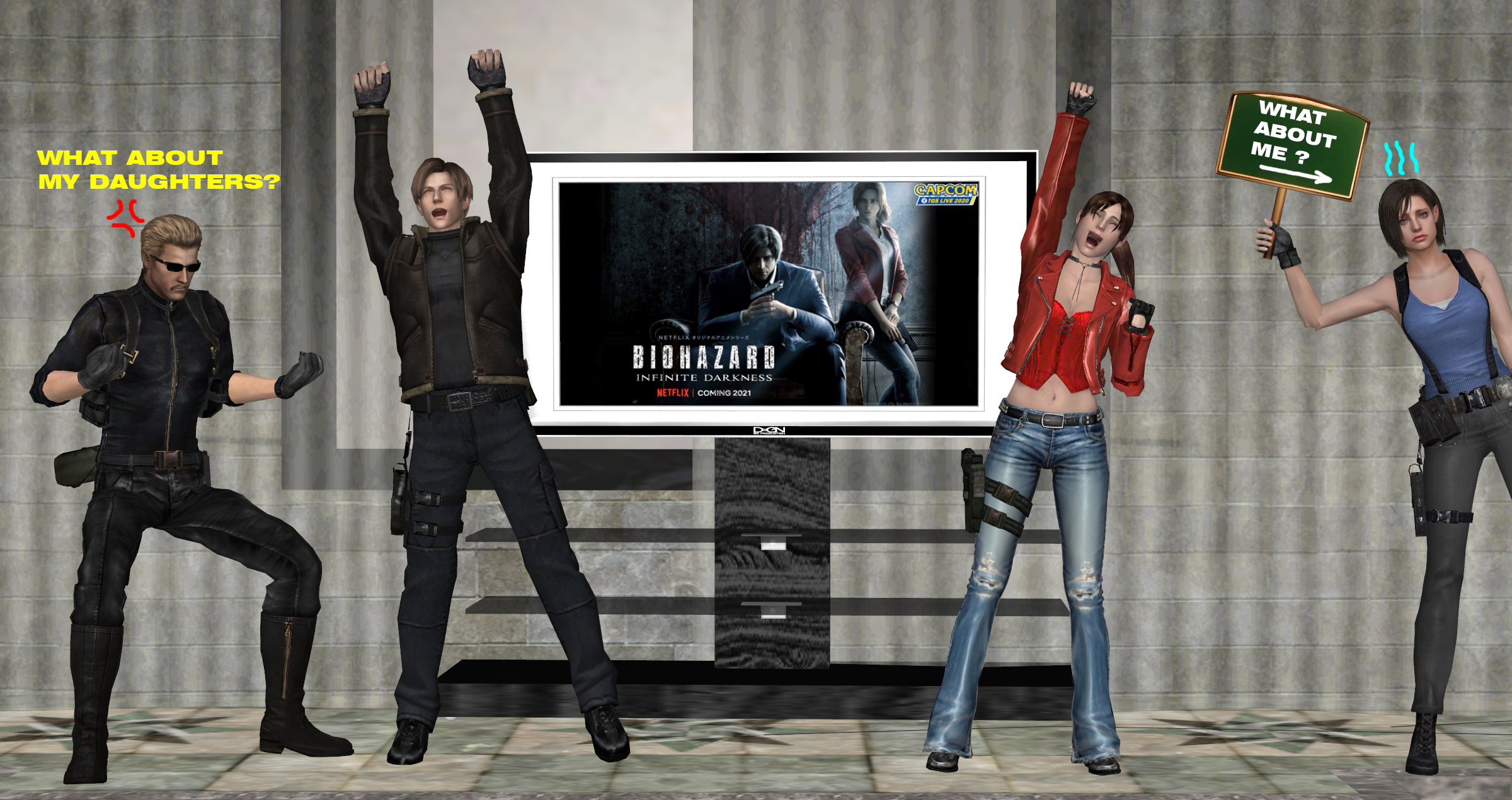 Resident Evil Infinite Darkness By Christalyus On Deviantart Resident Evil Infinite Darkness By Christalyus On Deviantart
