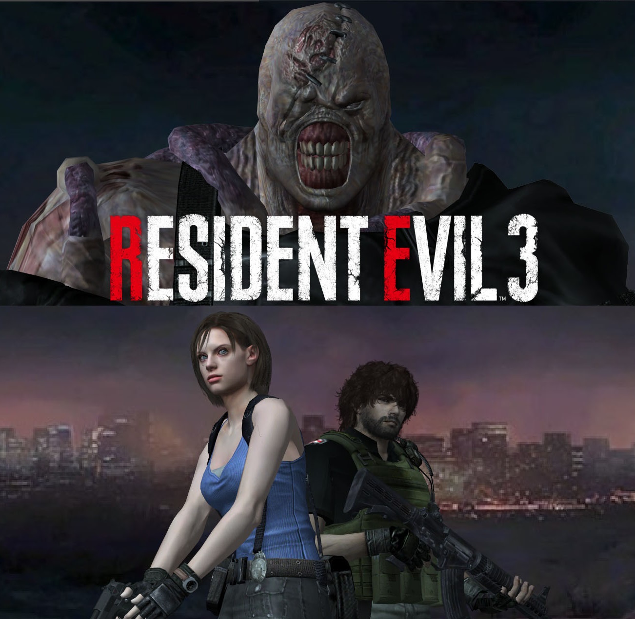 Resident Evil 3 Remake Classic PS1 Cover Art by allenrgamer on DeviantArt