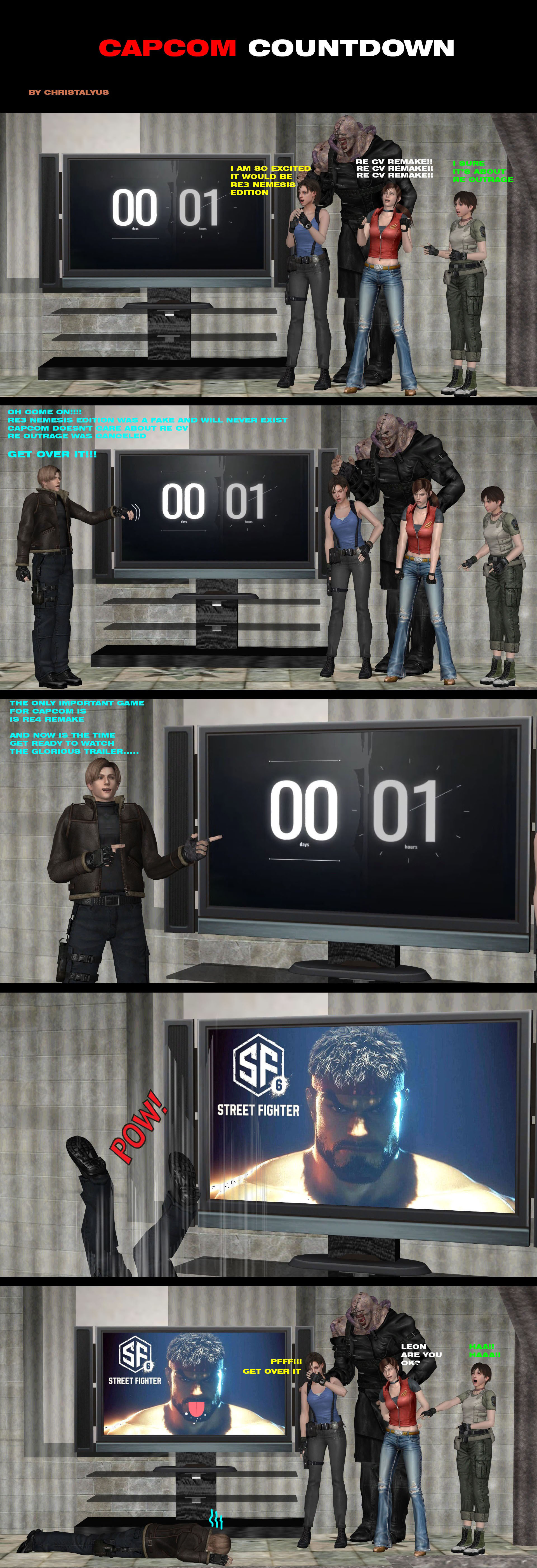 Deviantart Countdown Timer CAPCOM COUNTDOWN by ChrisTalyus on DeviantArt