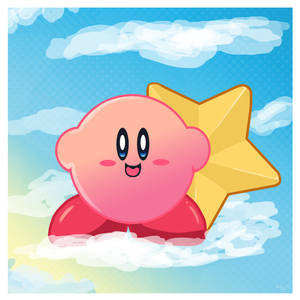 kirby in the sky