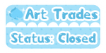 DA Button: Art Trades Closed by miemie-chan3