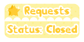 Kawaii Button: Request Closed