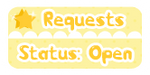 Kawaii Button: Request Open by miemie-chan3