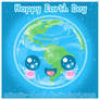 Kawaii Happy Earth Day