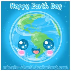 Kawaii Happy Earth Day by miemie-chan3