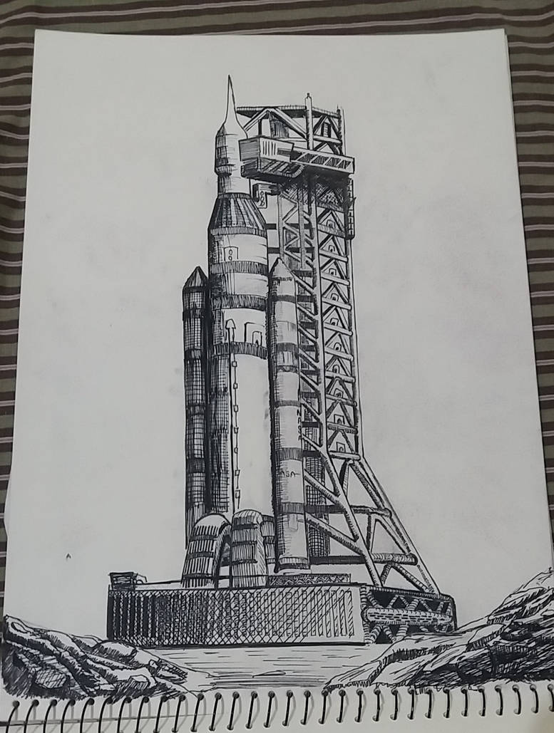 Sls Drawing Examples The SLS(Space Launch System) by IamNoobatDrawing on DeviantArt
