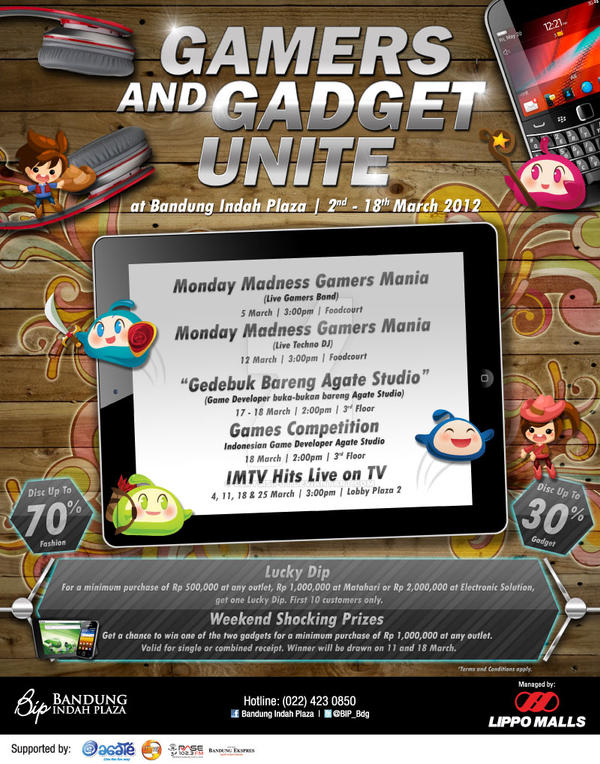 Bandung Indah Plaza | Gamers and Gadet Unite