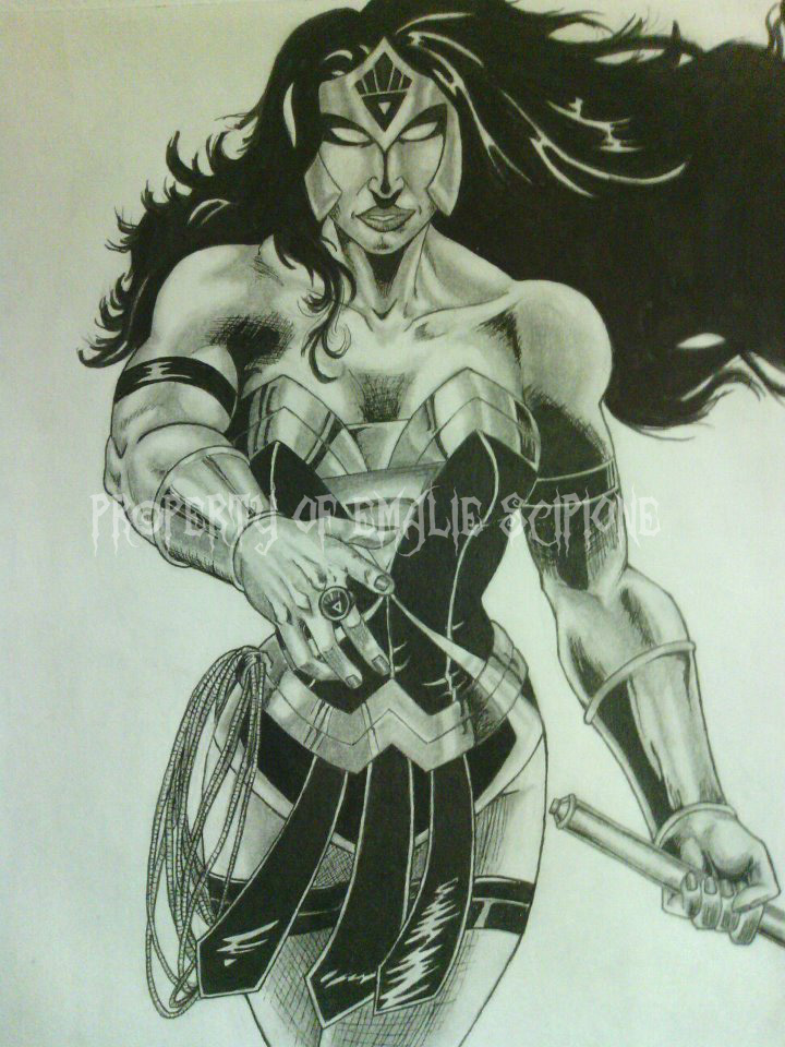 Black Lantern Wonder Woman