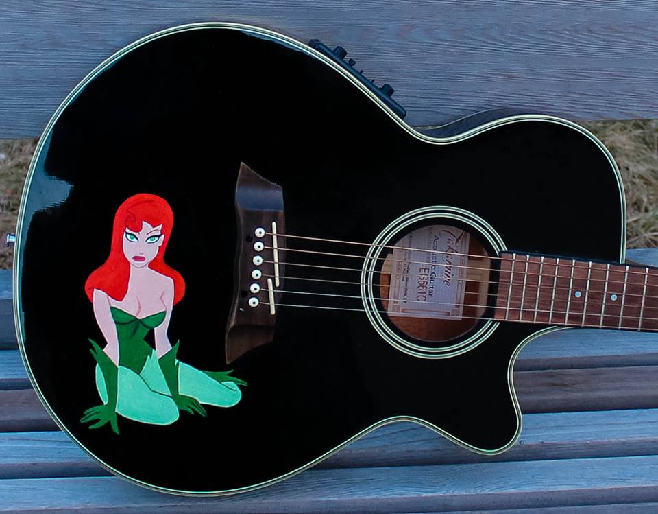 Poison Ivy Guitar Wip By XHarleenQuinnzelx On DeviantArt poison-ivy-guitar-wip-by-xharleenquinnzelx-on-deviantart