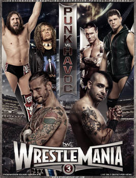 WrestleMania 3 (2016) - Poster