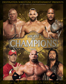 Night of Champions (2016) - Poster