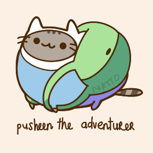 Pusheen the Adventurer