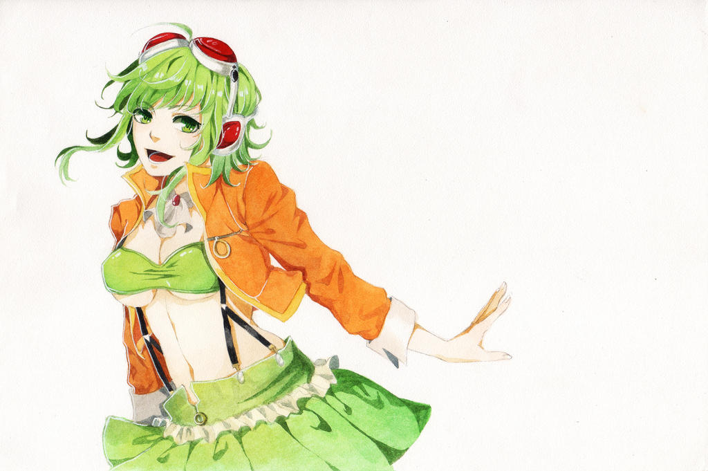 GUMI fanart by MACKMAC on DeviantArt.