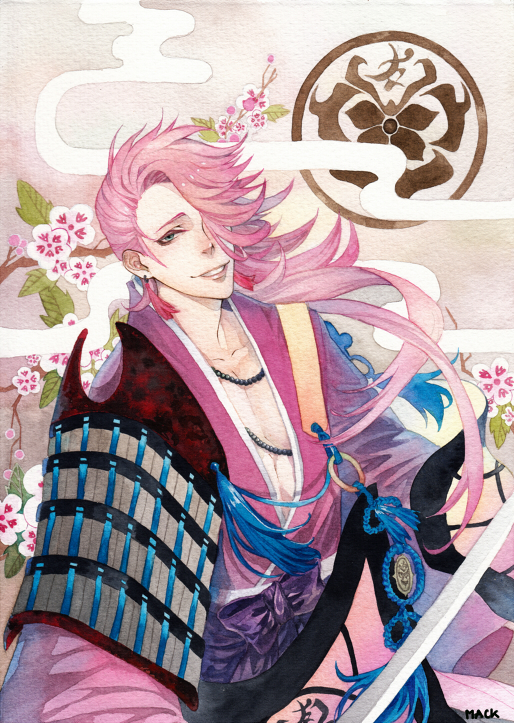 TOUKEN RANBU FANART : SOUZA SAMONJI