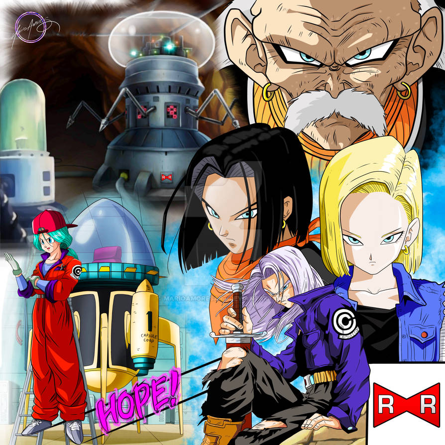 Dragon ball z androids saga poster 4k by MarioAmoresArt on DeviantArt