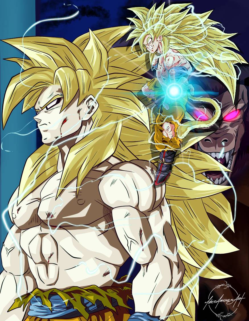 DBM poster : Kakarotto SSJ by Fayeuh on DeviantArt