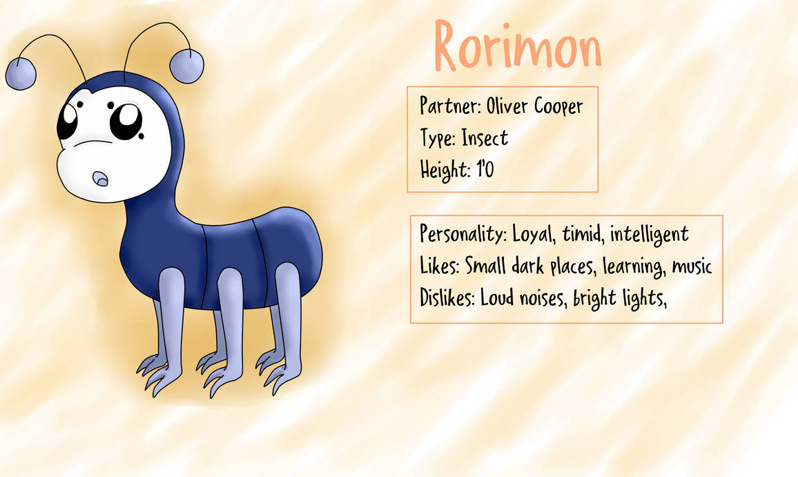 Digimon Australia: Rorimon by aussie-destined on DeviantArt