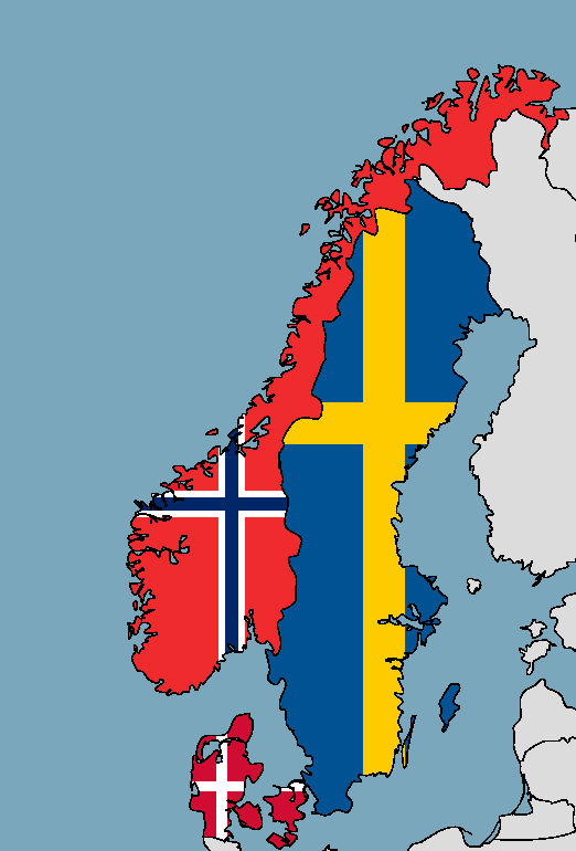 Норвегия швеция 13. Дания Швеция Норвегия на карте. Дания Норвегия Швеция Финляндия на карте. Швеция Норвегия Дания на карте мира. Скандинавия на карте Швеция Норвегия Дания.