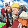 Will of fire! Naruto and Jiraiya - (Collab)