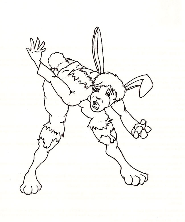 The Were Rabbit Drawing Curse of the Wererabbit... by Halfwing on DeviantArt