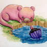 Slowpoke and Shellder