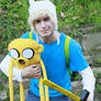 Finn The Human and Jake The Dog Cosplay