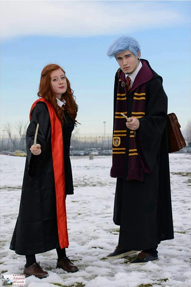 Lily Luna Potter and Teddy Lupin Cosplay