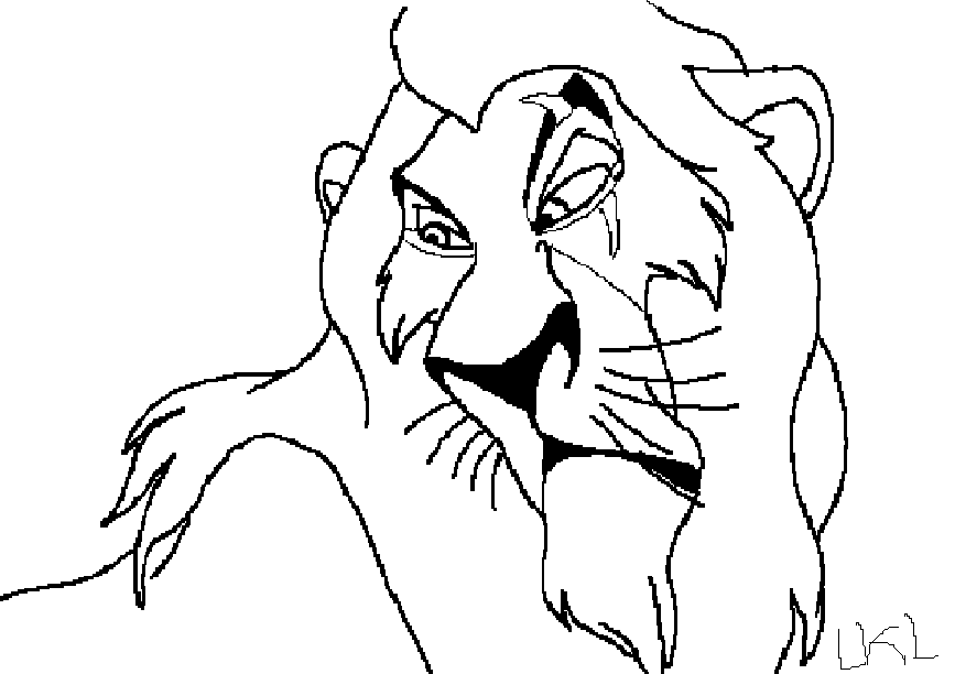 TLK: Scar Lineart