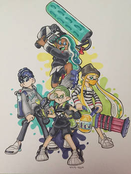 Squid Squad (plus an Octo)