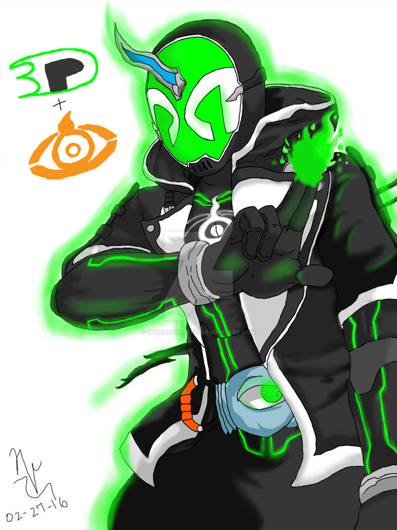 Kamen Rider Ghost - Danny Phantom Damashii by ShiningArtist20 on DeviantArt