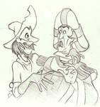 Clopin and Frollo