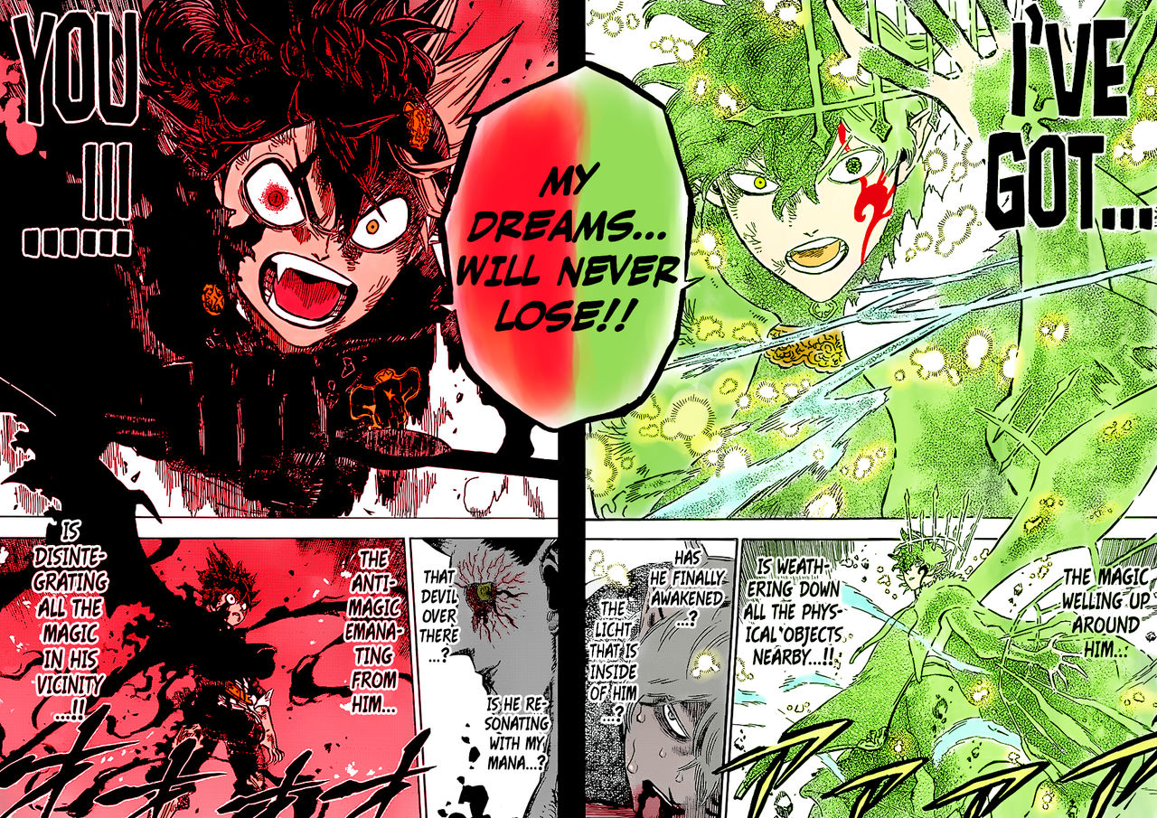 coloreado del capitulo 197 de black clover by sakalunk on DeviantArt