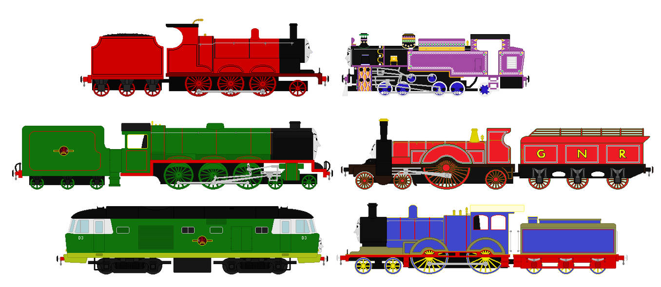 Gwr Rws Characters RWS characters and their OC Girlfriends Part 1 by xxredgcienginexx on ...