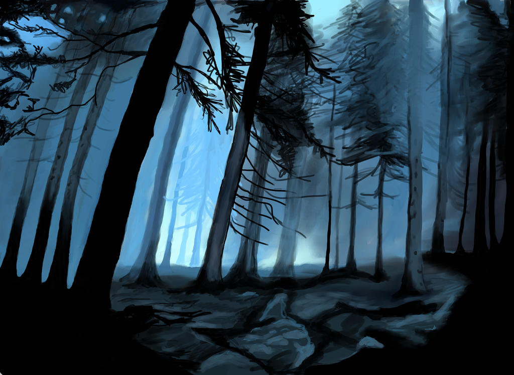 Forbidden Forest By LovelyHufflePuff On DeviantArt forbidden-forest-by-lovelyhufflepuff-on-deviantart