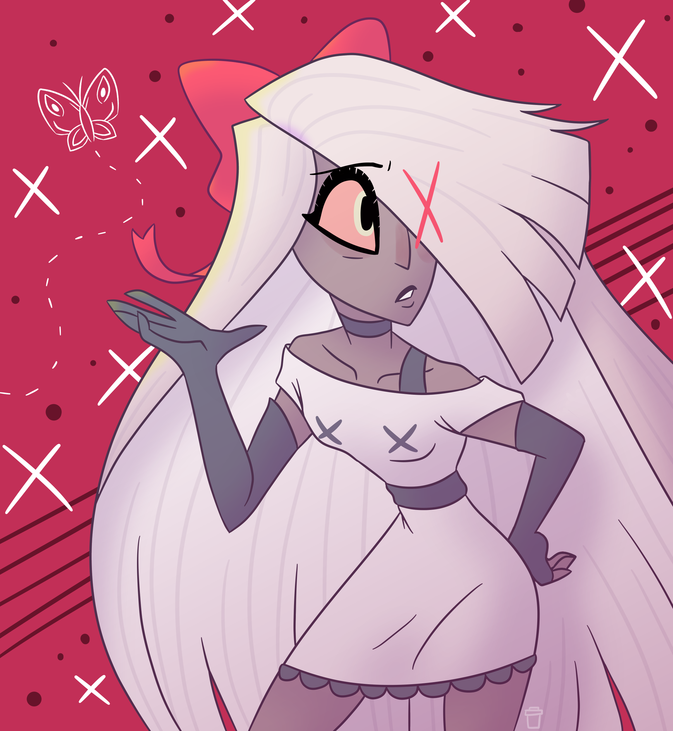 Vaggie - Hazbin Hotel by Trashcan711 on DeviantArt